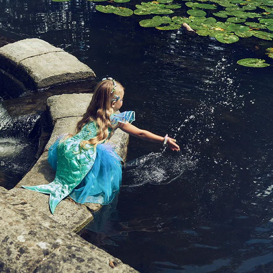 Disfraz Sirena Maryna vestido (3-4 años)