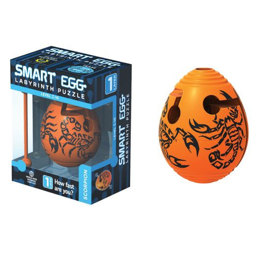 Juego de ingenio con Laberinto oculto Smart Egg - Escorpión para niños y niñas a partir de 6 años