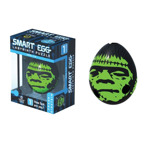 Packaging del Juego de ingenio con laberinto oculto Smart Egg Frankenstein