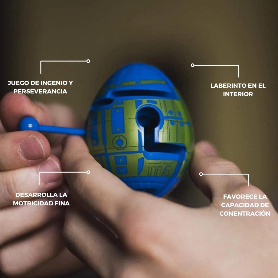 Características del juego de ingenio laberinto huevo Smart Egg
