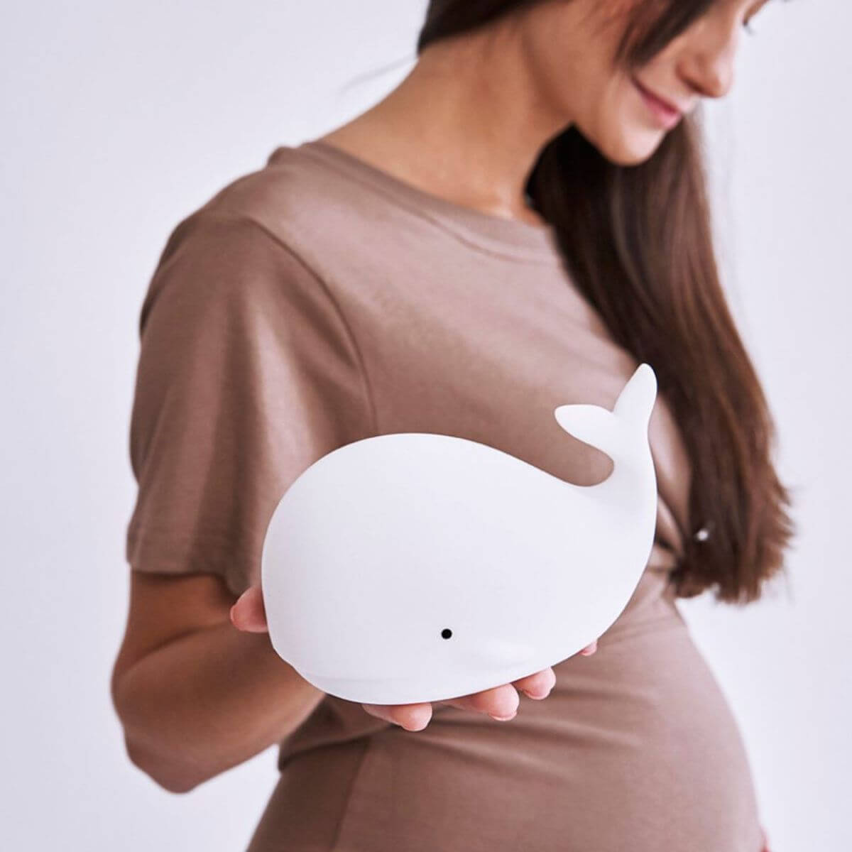 Lámpara de silicona Ballena con control remoto