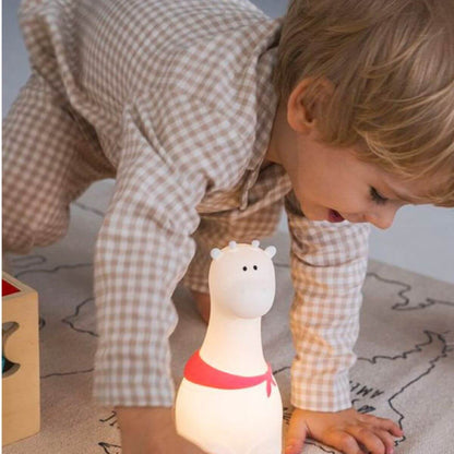 Llum de silicona Girafa amb 3 bufandes