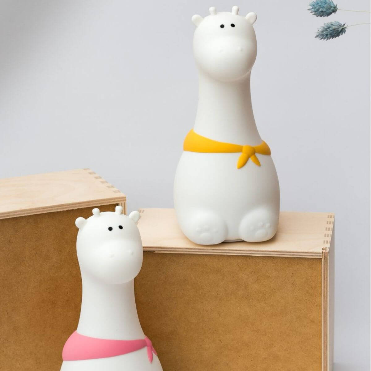 Llum de silicona Girafa amb 3 bufandes