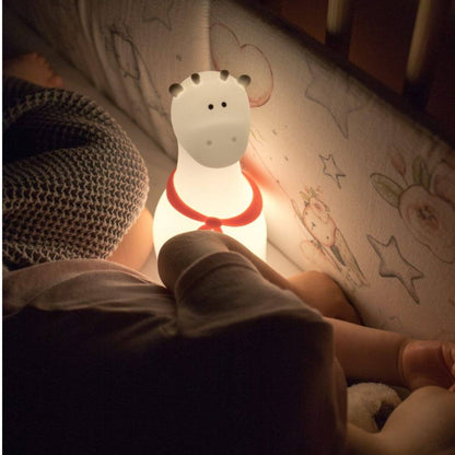 Llum de silicona Girafa amb 3 bufandes