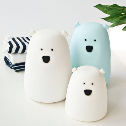 Llum de silicona Ós Blanc Petit