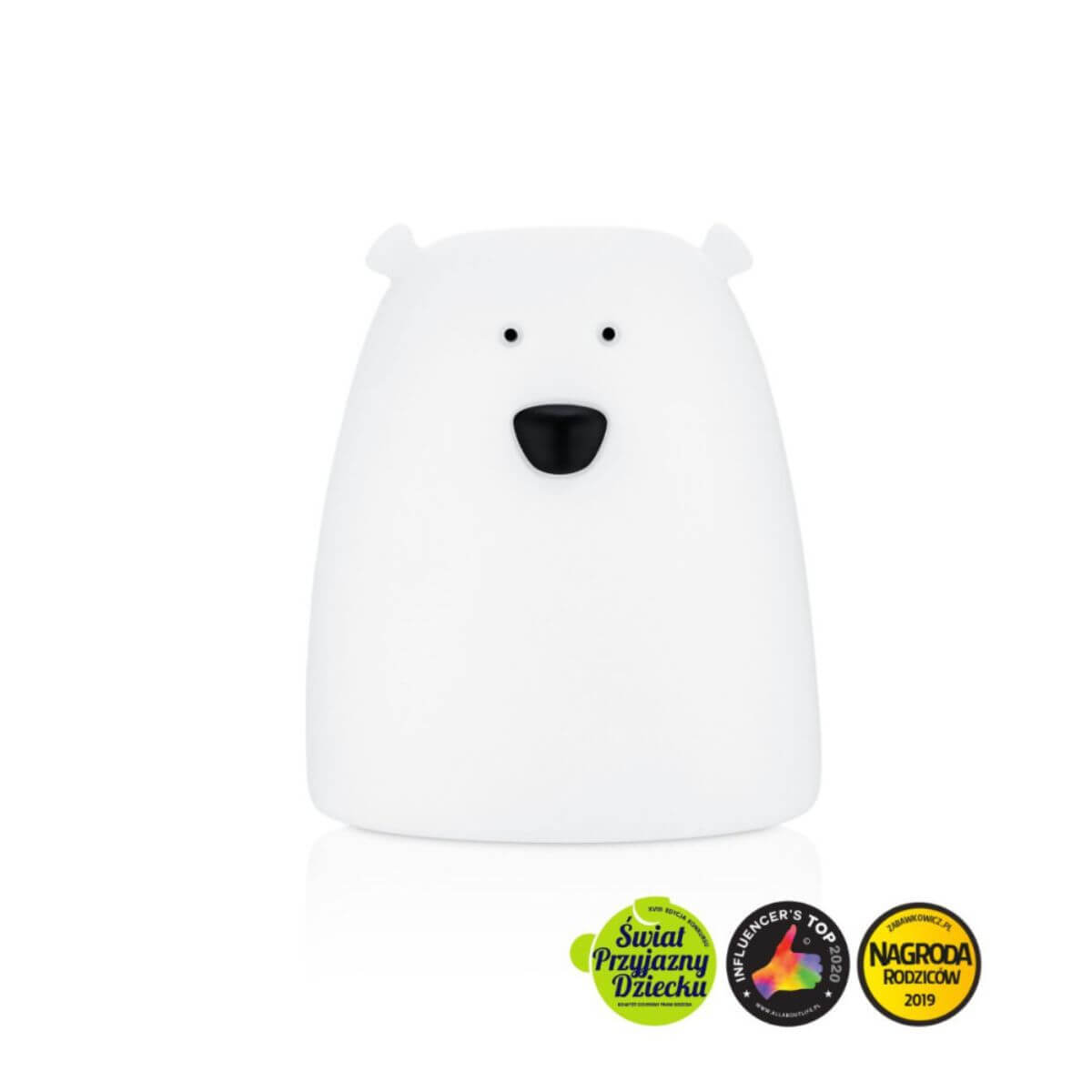 Llum de silicona Ós Blanc Petit