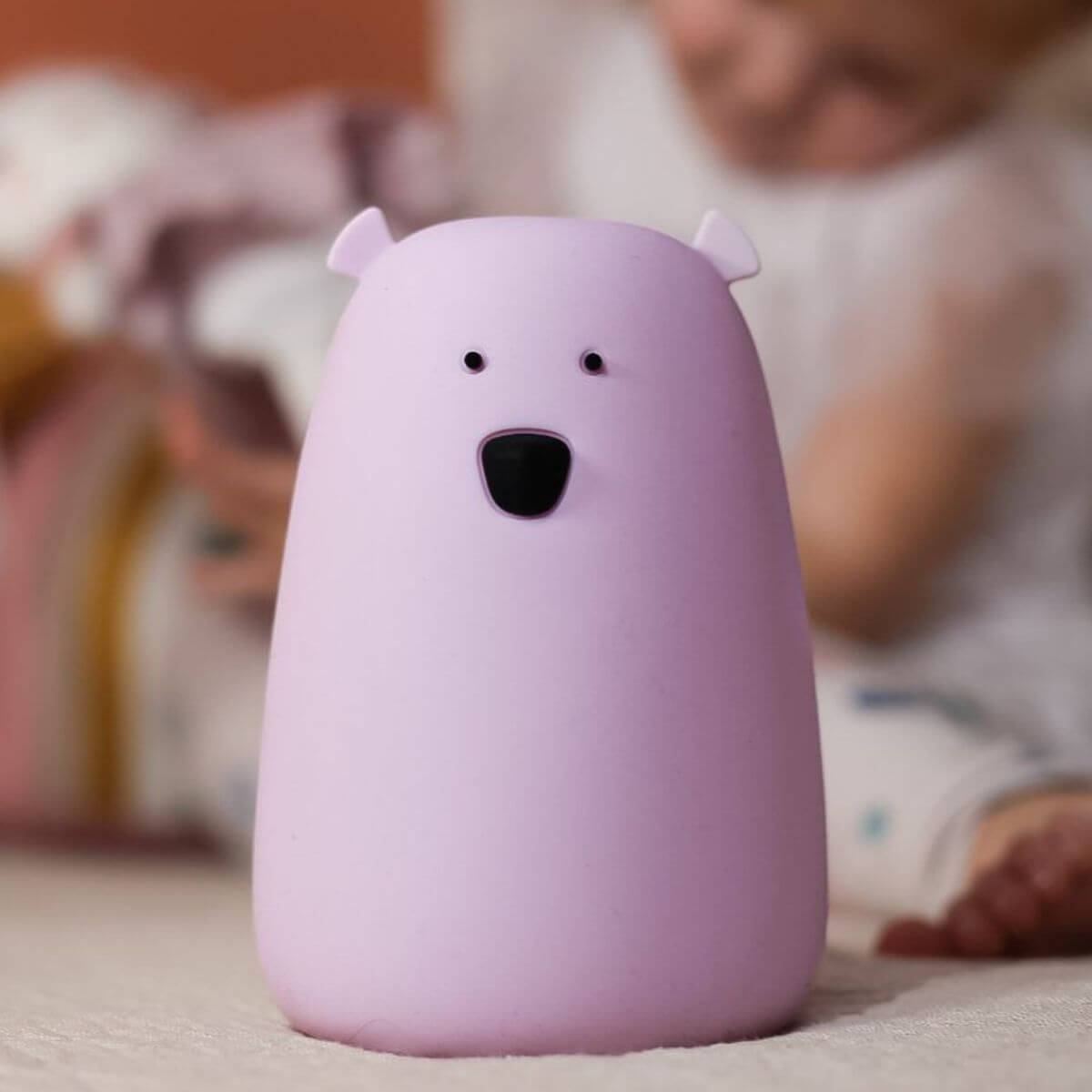 Llum de silicona Ós Lavanda