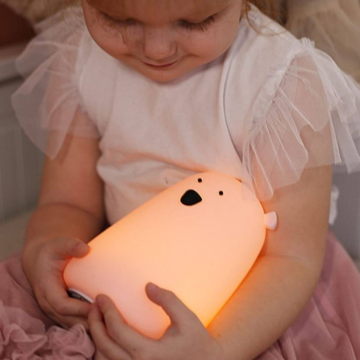 Llum de silicona Ós Lavanda