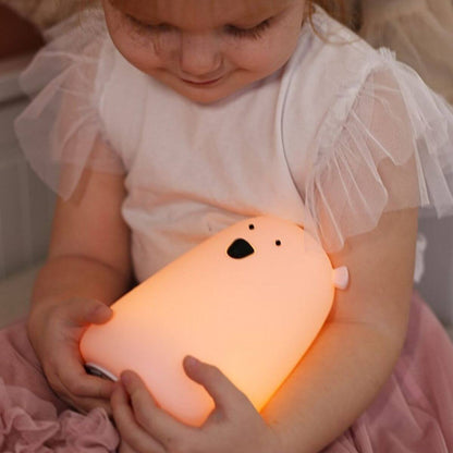 Llum de silicona Ós Lavanda