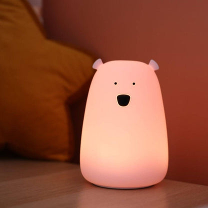 Llum de silicona Ós Lavanda
