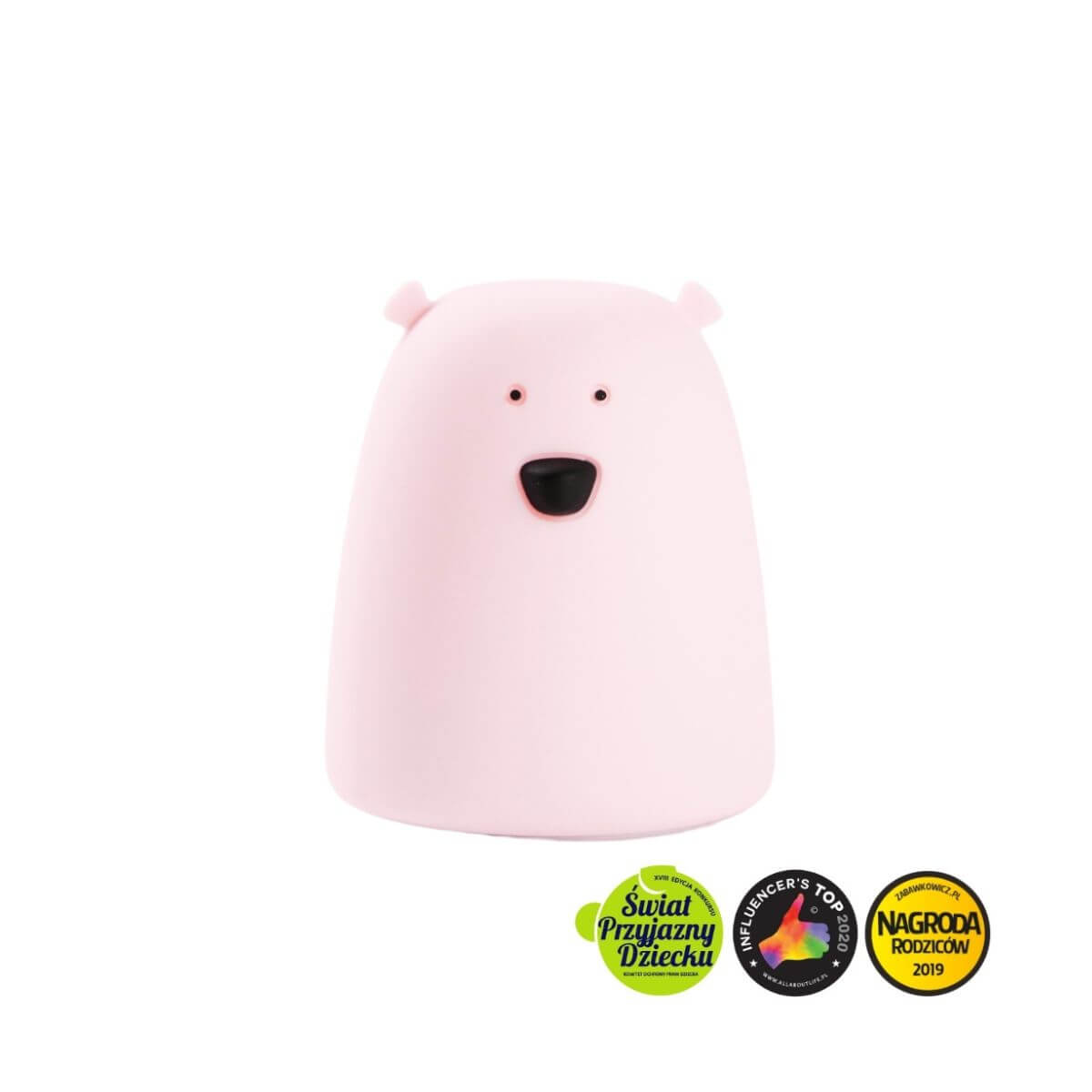 Llum de silicona Ós Rosa Petit