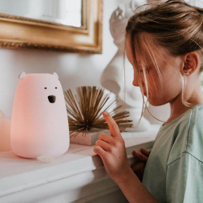 Llum de silicona Ós Rosa