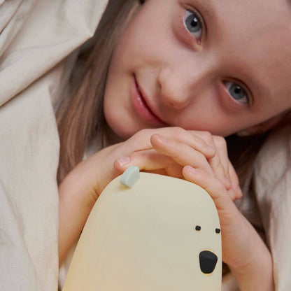 Lámpara de silicona Oso Verde Salvia