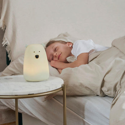 Lámpara de silicona Oso Verde Salvia