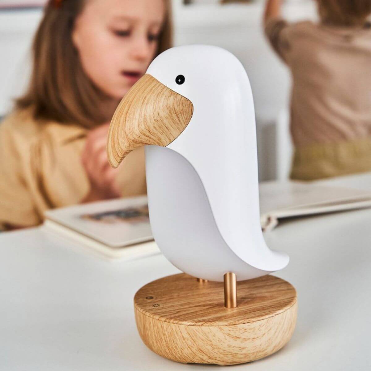 Lámpara Pájaro Blanco - imagen 3