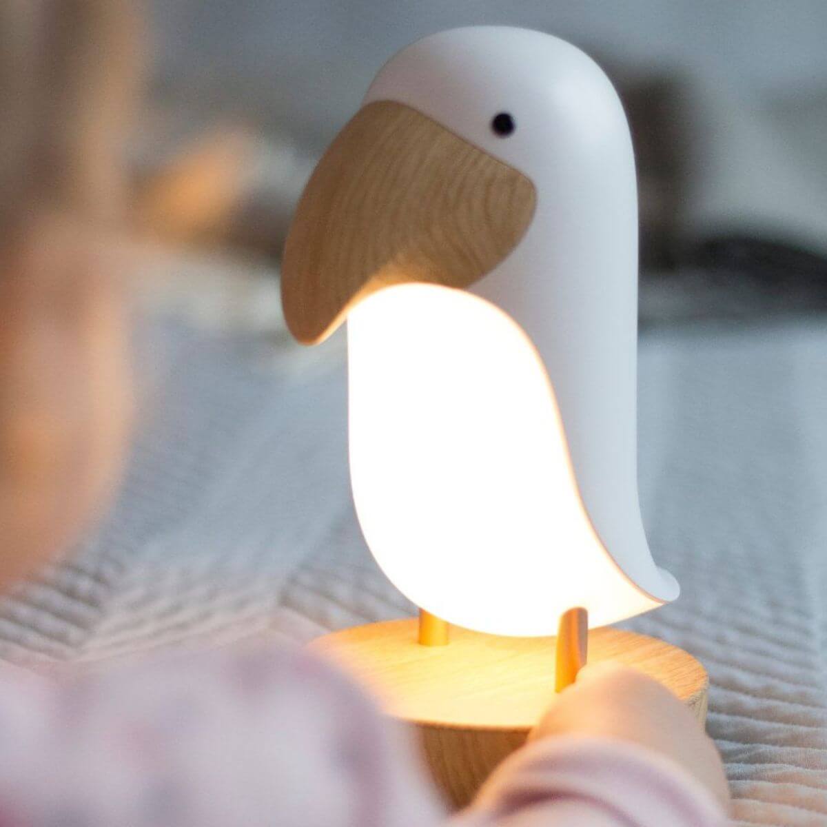 Lámpara Pájaro Blanco - imagen 4