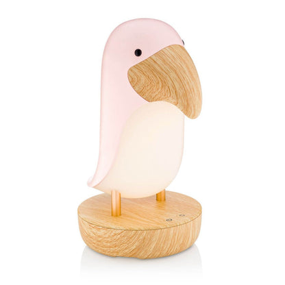 Llum Ocell Rosa amb altaveu