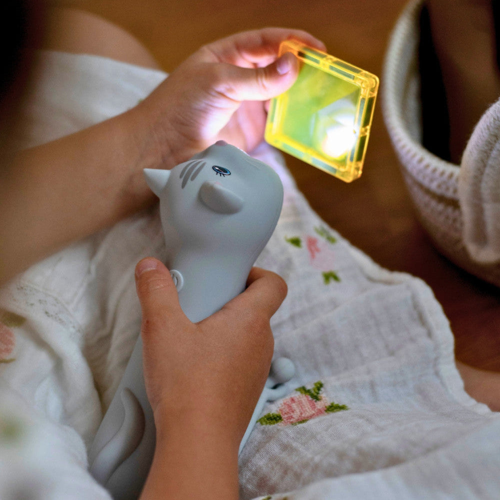 Llanterna infantil de silicona Gat Mimi
