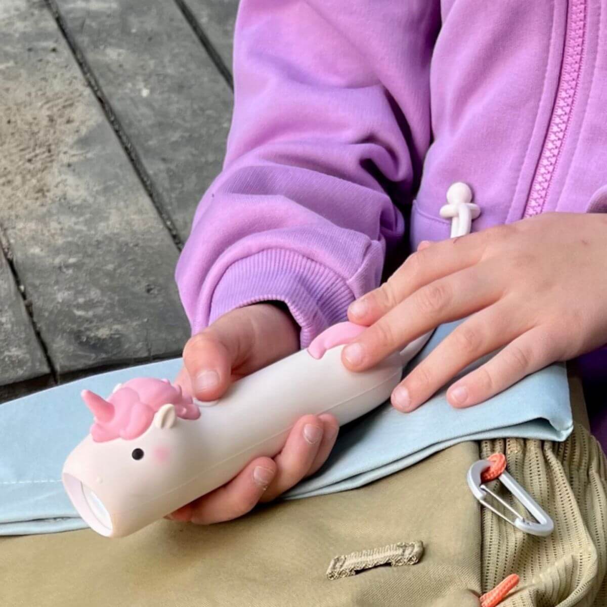 Llanterna de silicona Pinky