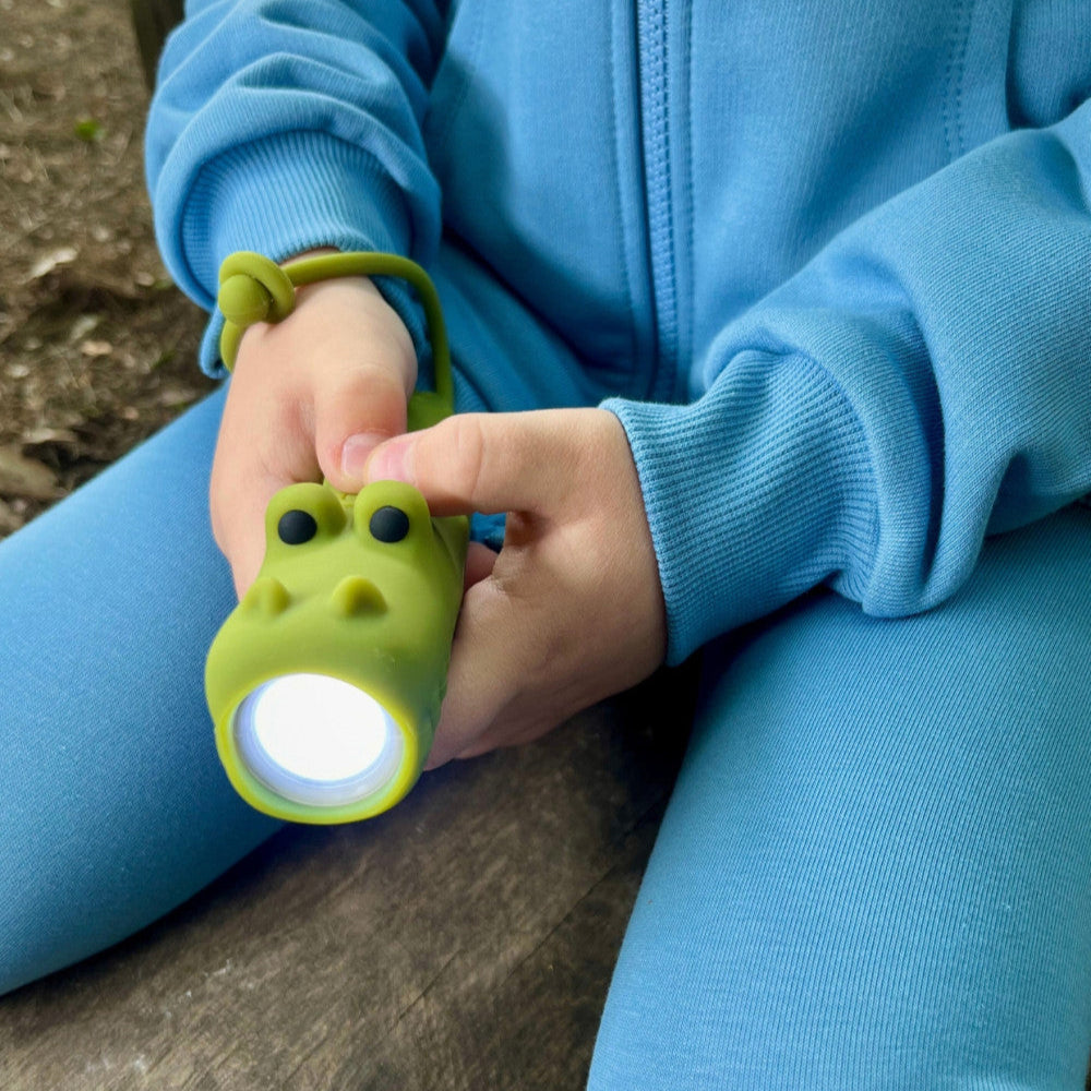 Linterna infantil silicona Cocodrilo Croco