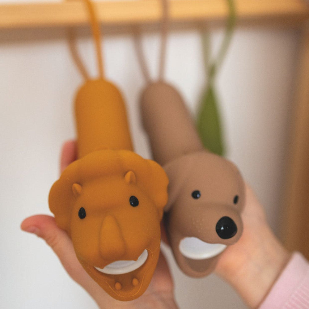 Linterna infantil silicona León Leo