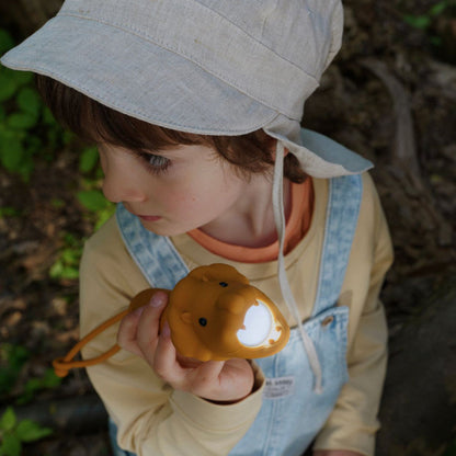 Linterna infantil silicona León Leo