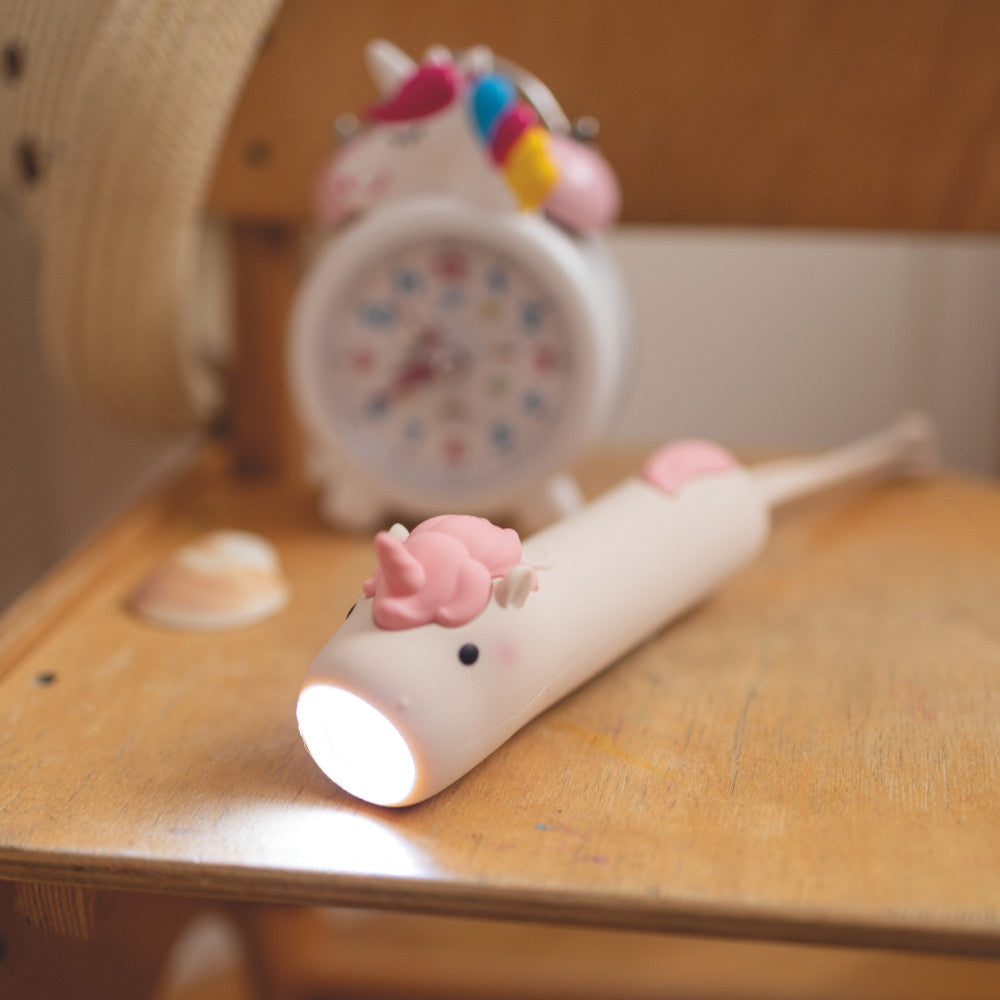 Linterna infantil silicona Unicornio Pinky