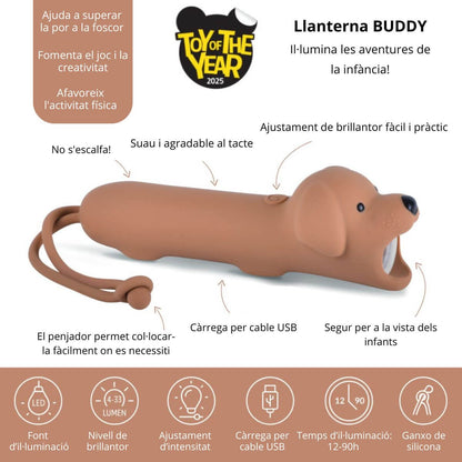 Linterna infantil de silicona Buddy