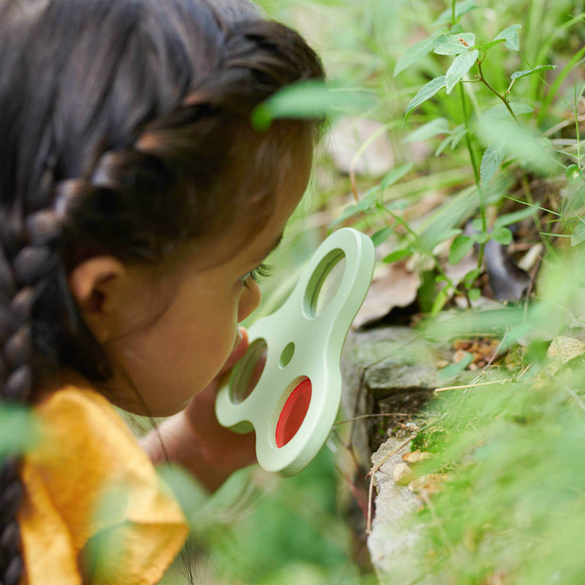 juguete de exploración infantil para observar elementos de la naturaleza