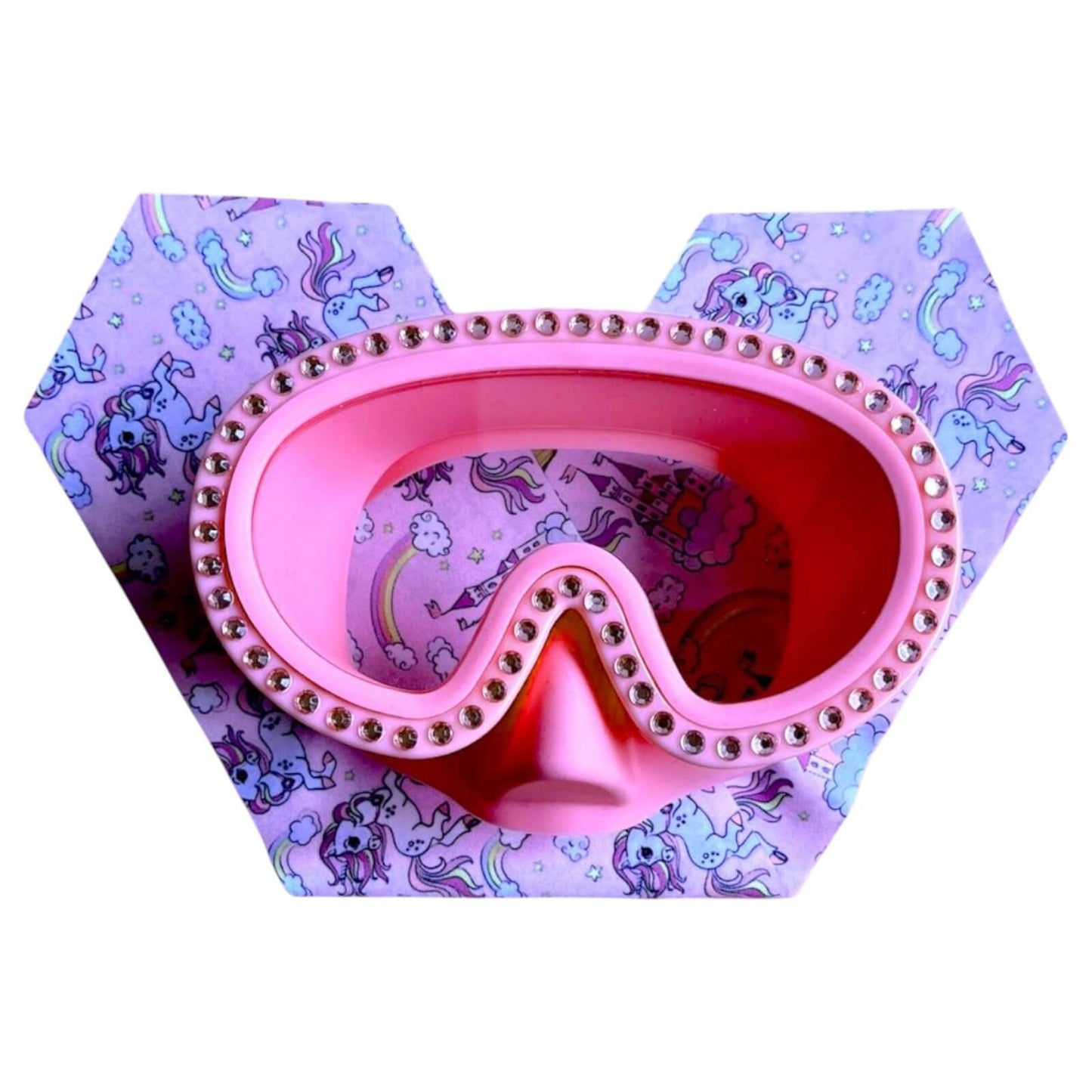 Màscara de Busseig amb Banda Ajustable Diamants Unicorn