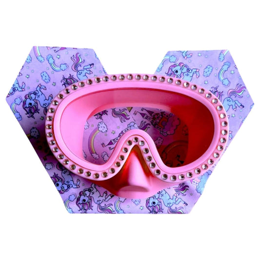 Máscara de Buceo con Banda Ajustable Diamantes Unicornio