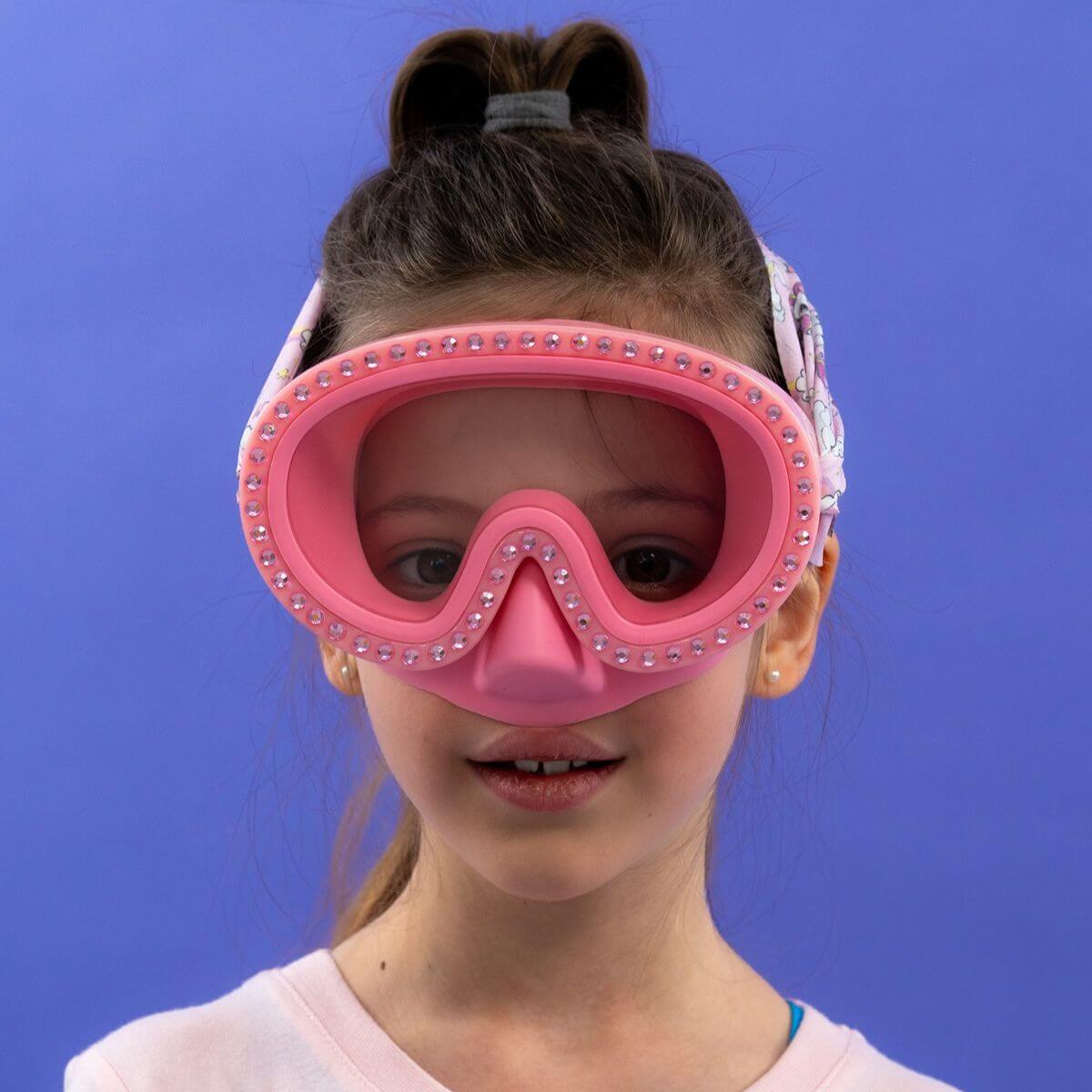 Màscara de Busseig amb Banda Ajustable Diamants Unicorn