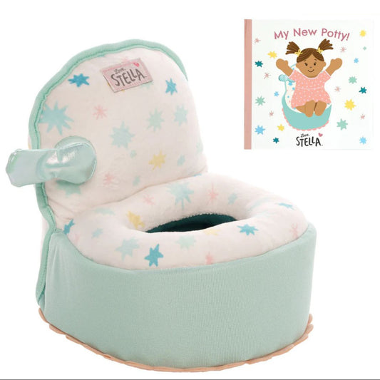 orinal de juguete blandito Love Stella con cisterna sonora Manhattan Toy
