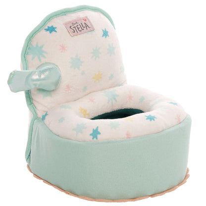 detalle de la cisterna del orinal de juguete Love Stella con sonido real para niños a partir de 12 meses
