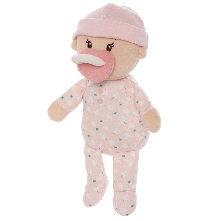 muñeca bebé Love Stella Peach  con chupete magnético
