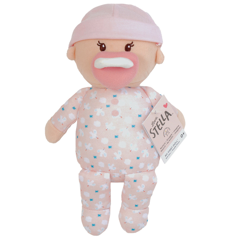 muñeca de tela Peach Love Stella para bebés desde 0 meses de Manhattan Toy
