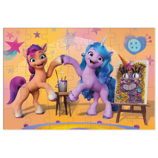 Mini Puzzle My Little Pony Amigas de 30 piezas de Dodo para niños a partir de 3 años