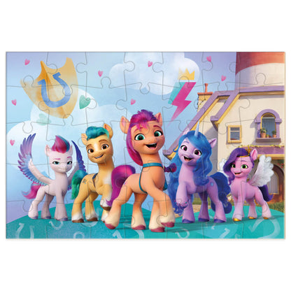 Mini puzzle My Little Pony Juntas Mane 5 de 35 piezas de Dodo