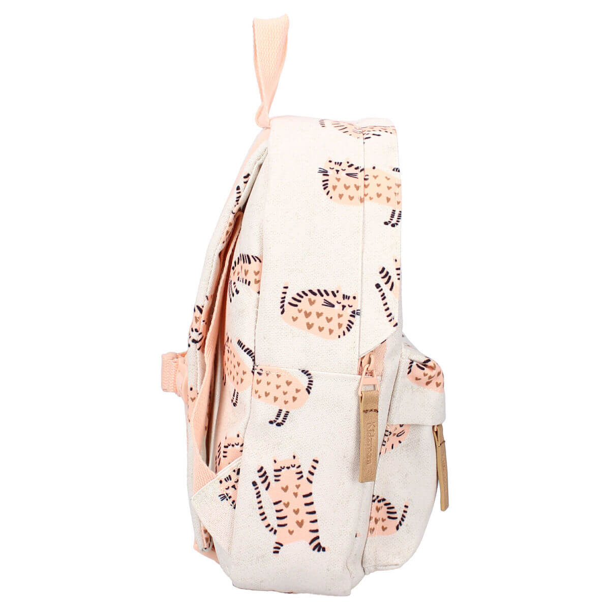 Mochila infantil Gatos beige