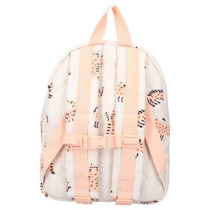 Mochila infantil Gatos beige