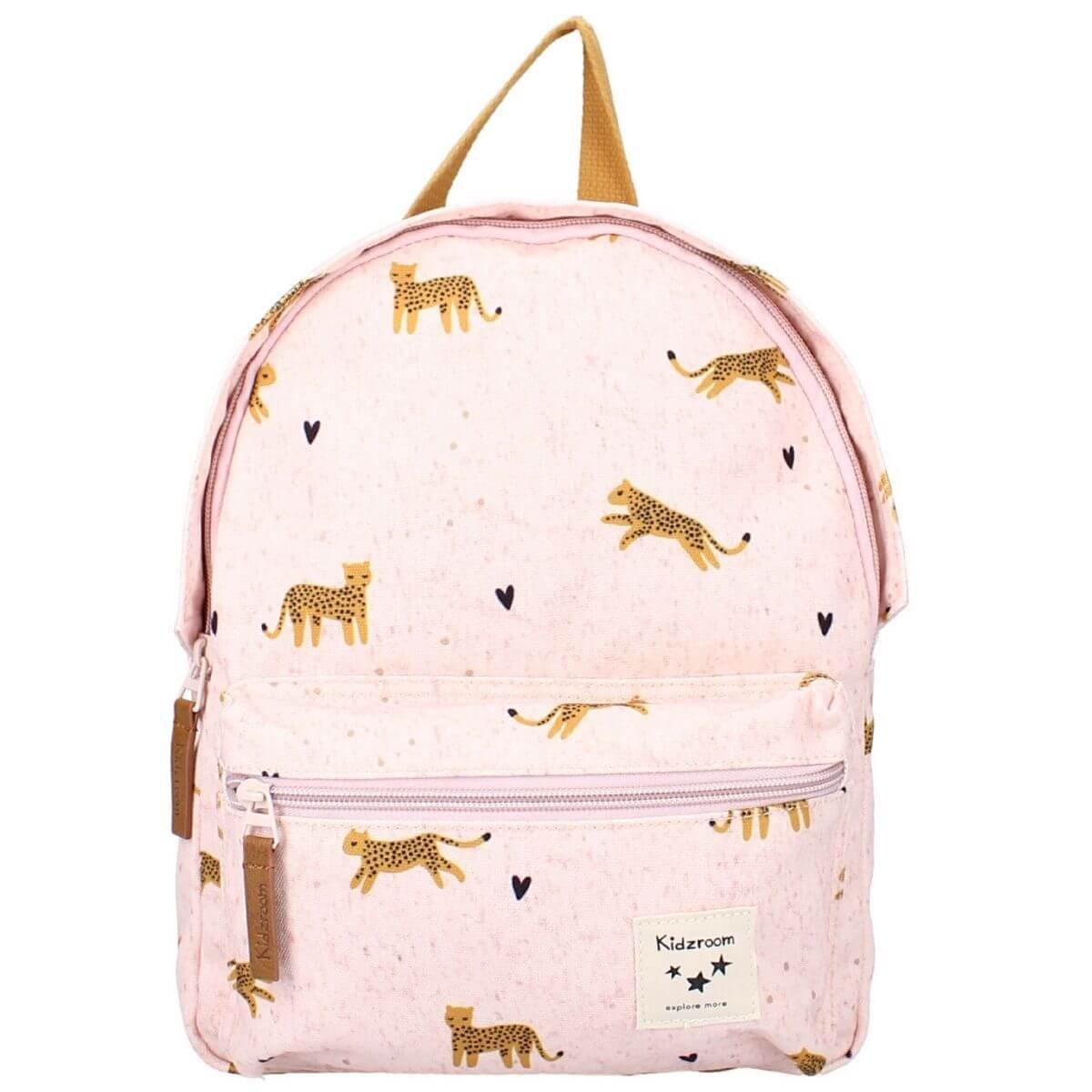Mochila infantil Leopardos rosa
