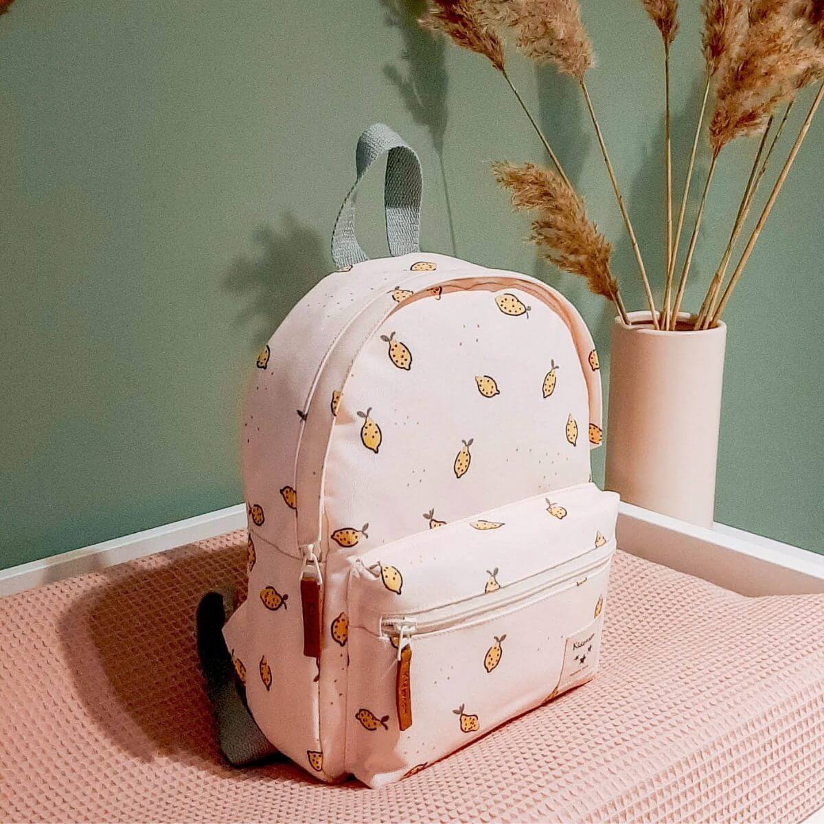 Mochila infantil Limones amarilla