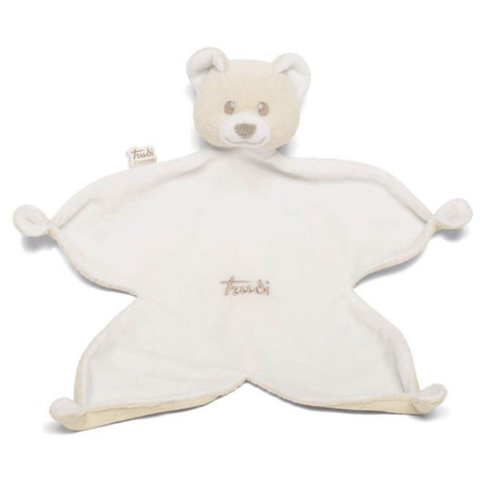 Doudou oso de color marfil para bebés recién nacidos de la marca italiana Trudi