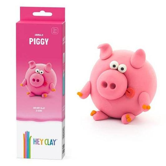 plastilina interactiva cerdito Hey Clay 3 botes