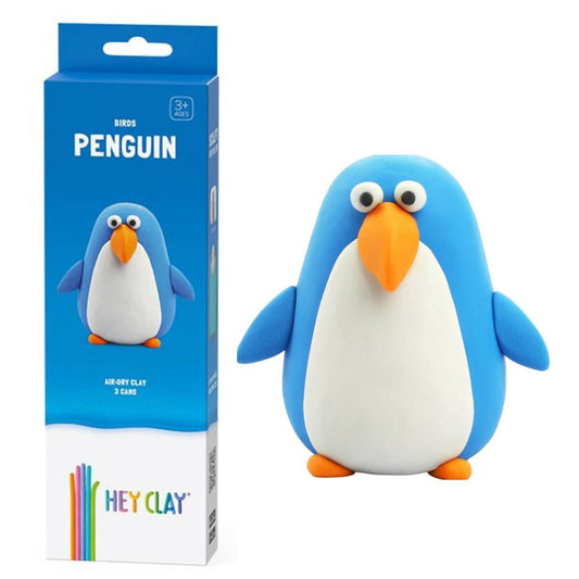 plastilina interactiva pingüino hey clay con video-tutorial guiado