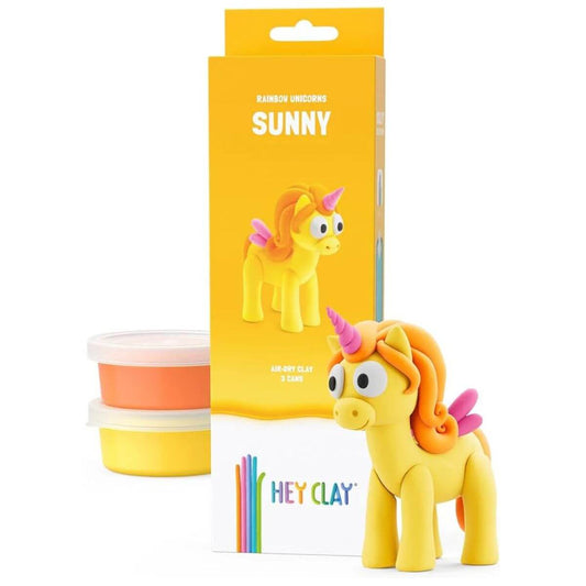 plastilina interactiva unicornio Sunny Hey Clay 3 botes