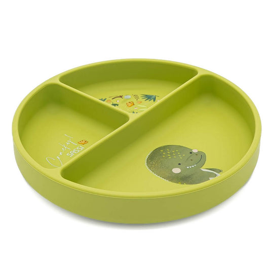 Plat de silicona Dinosaure