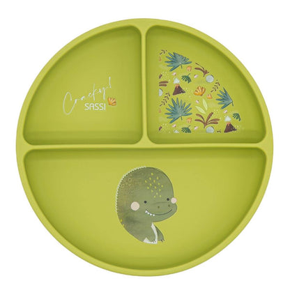 Plat de silicona Dinosaure