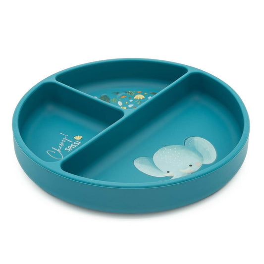 Plato de silicona Elefante
