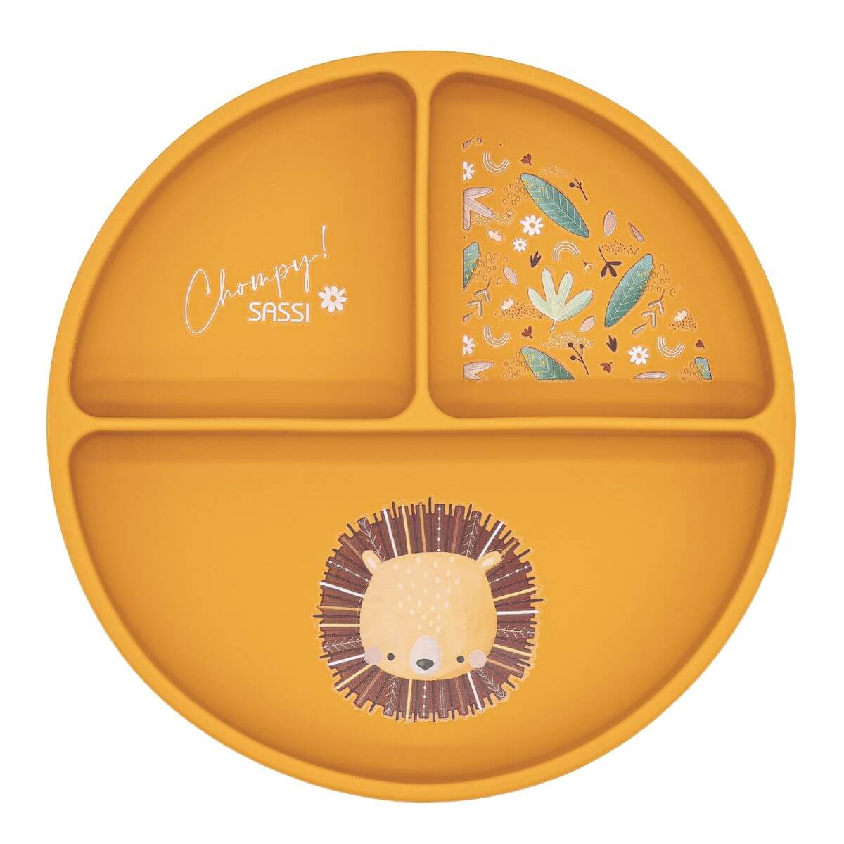 Plato de silicona - Chompy el León